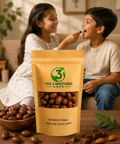 Bulk brown chocolate almond treats