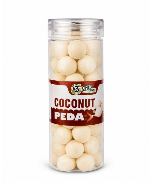 Coconut Peda Sweet Digestive Candy Jar
