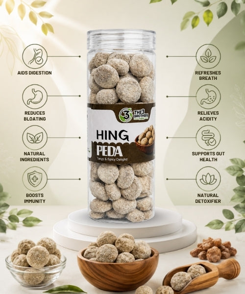 Ayurvedic Hing Pachak Goli Bottle Packaging