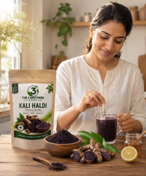 Authentic Organic Kali Haldi