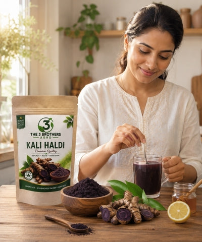 Authentic Organic Kali Haldi