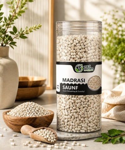 South Indian Roasted White Saunf Mukhwas