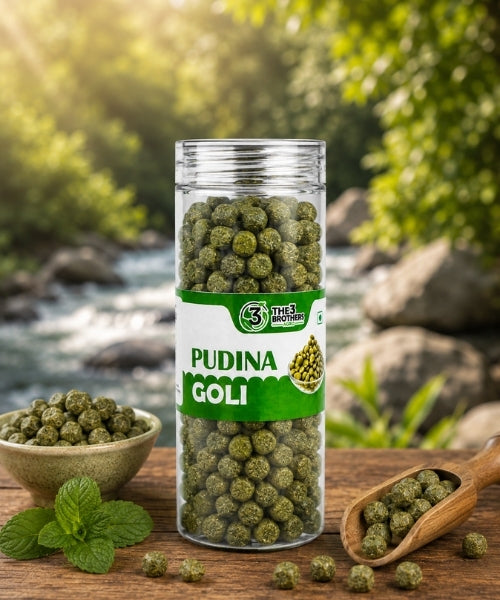 The 3 Brothers Pudina Goli Digestive Candy