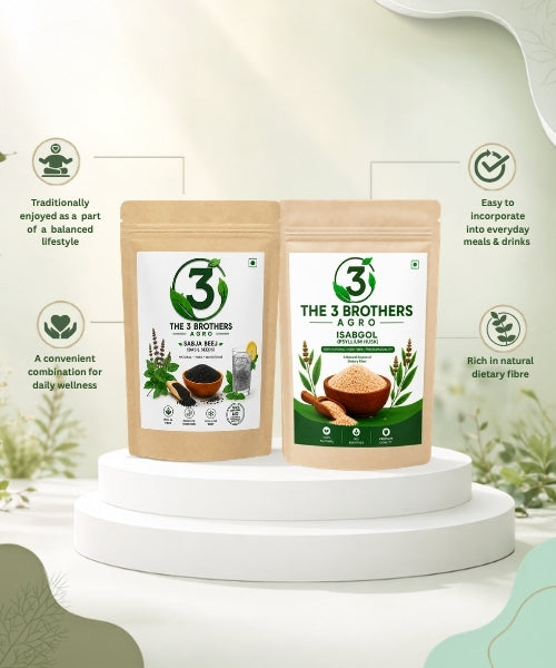 Isabgol and Sabja seeds together benefits
