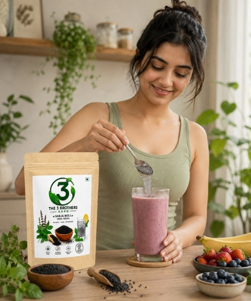 Sabja seeds for stomach cooling and acidity