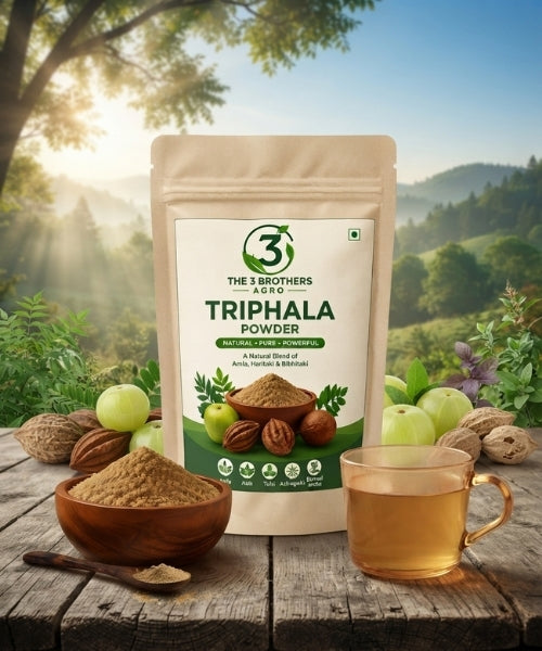 Traditional Indian Raw Triphala Herb Mix